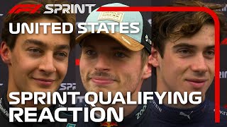 Drivers React After Sprint Qualifying  2024 United States Grand Prix [upl. by Averil]