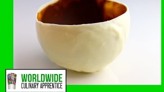 Chocolate Balloon Cups How to Make a Unique Chocolate Bowl Decoration Using Balloons [upl. by Whall276]