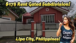 178 Rent Gated Subdivision Lipa City Philippines PH [upl. by Caddaric868]