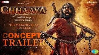 Chhava  Official Trailer Vicky Kaushal Rashmika Mandanna Akshaye Khanna Ashutosh Rana  Concept [upl. by Myranda]