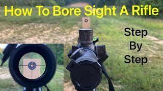 How To Bore Sight A Rifle  Step By Step With Pictures [upl. by Kendrah]