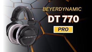 Beyerdynamic DT 770 Pro Headphones [upl. by Ellened]