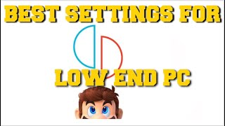 YUZU EMULATOR BEST SETTINGS FOR LOW END PC USERS FULL SETUP GUIDE YUZU SETTINGS FOR LOW END PC [upl. by Akinek]