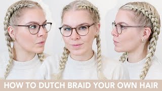 4 BASIC BRAIDS FOR BEGINNERS  HOW TO BRAID HAIR EASY HAIRSTYLES [upl. by Agan]