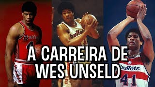 WES UNSELD o jogador que foi ROOKIE e MVP no MESMO ANO [upl. by Esorlatsyrc]