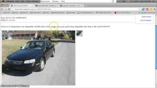 Craigslist Clarksville TN Used Cars Trucks and Vans for Sale by Owner  Vehicles Under 2000 [upl. by Hatti969]