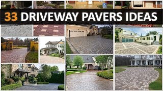 33 Driveway Pavers Ideas  DecoNatic [upl. by Iaht]