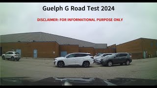 Guelph G Drive Test Updated Route Passed Real test [upl. by Lindell484]