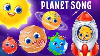 Planet Song  Planets For Kindergarten  Learn About The Solar System  RV AppStudios [upl. by Atinauq]