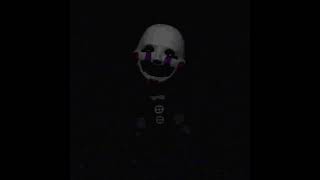 Marionette Animation Loop fnaf fnafvhs shorts marionette fnafpuppet puppet animation loop [upl. by Nirrok]