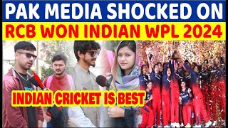 Pak Public Shocked on RCB Won WPL 2024  RCBW Vs DCW WPL Final 2024  Pak Media on WPL Final 2024 [upl. by Aysahc567]