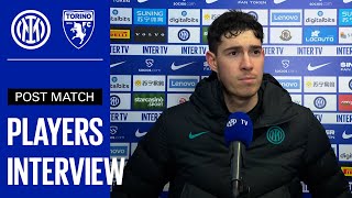 INTER 10 TORINO  BASTONI  DUMFRIES EXCLUSIVE INTERVIEWS SUB ENG  ITA 🎤⚫🔵🤩 [upl. by Miko]