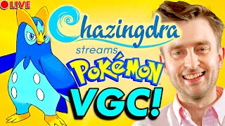 PRINPLUP FOR THE WINPLUP Chazingdra Streams Competitive Pokémon VGC ScarletViolet Reg H LIVE [upl. by Tilla176]