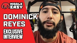 EXCLUSIVE Dominick Reyes says blood clot forced him out of Carlos Ulberg fight [upl. by Einnol60]