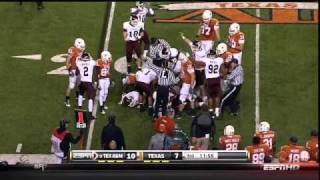 Texas Aggies 2010 vs Texas [upl. by Hgielsel]