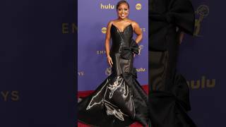 Quinta Brunson Dramatic Glam Slay  The 76th Emmys quintabrunson fashionpolice emmys redcarpet [upl. by Bethany241]