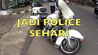 SUNMORI  Nyobain Harley Electra Police 2012 Manalus Motovlog ke Baikers Garas Fatmawati [upl. by Eerrahs378]