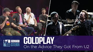 Coldplay Talks the Career Advice They Got From Bono and U2 [upl. by Moneta924]