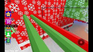 scappo dalla prigione di Babbo Natale su roblox [upl. by Casper]