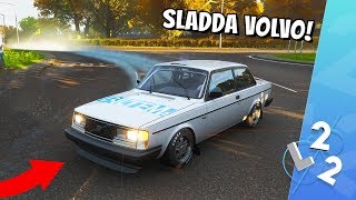 SLADDAR RONDELL MED SVERIGES STOLTHET VOLVO 242 FORZA HORIZON 4 [upl. by Dixil]