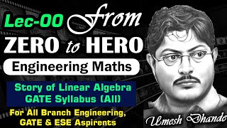 L0 Engineering Mathematics  From ZERO to HERO  UD Sir gateacademy gate2025 esepreparation [upl. by Arakat]