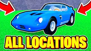 ALL 20 CAR PART LOCATIONS In Roblox Dealership Tycoon Barn Hunt Event 2024 [upl. by Naitsirc]