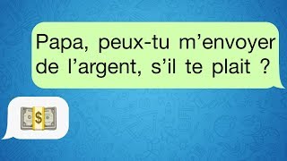 13 Textos de Parents Qui Viennent Tout Juste de Découvrir WhatsApp [upl. by Nylitak]