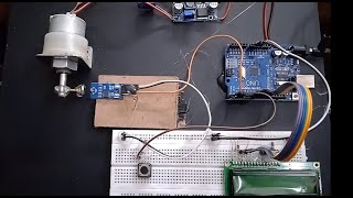 Motor Shaft Counter Using Arduino [upl. by Broeder741]