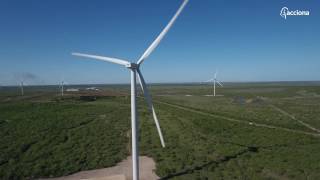 Parque eólico de San Román una nueva instalación eólica de ACCIONA en EEUU [upl. by Vel569]