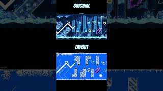 Original VS Layout Tidal Wave geometrydash gddemon [upl. by Notirb]