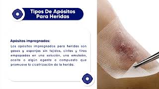 Tipos de Apósitos para Heridas [upl. by Arytahs]