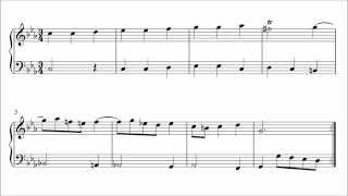 Bach Minuet in C Minor BWV Anh 121 Urtext Edition [upl. by Sirrot]