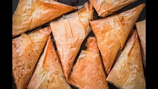 BOREK – CRISPY TURKISH CHEESE PASTRY [upl. by Nahpos]