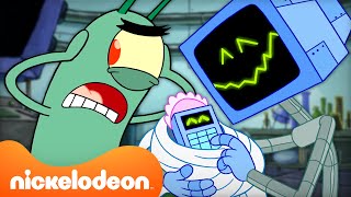 Plankton and Karen Become Parents 🍼  SpongeBob SquarePants  Nickelodeon UK [upl. by Ariday]