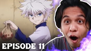 KILLUA STEALING HEARTS including mine  HUNTER X HUNTER EPISODE 11 REACTION [upl. by Zaslow]