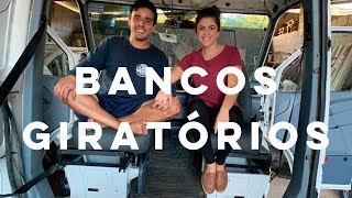 BANCOS GIRATÃ“RIOS FAÃ‡A VOCÃŠ MESMO  CONSTRUÃ‡ÃƒO DO MOTORHOME 1 [upl. by Pinebrook446]