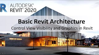 Revit Tutorial 14 How to control View Visibility and Graphics in Revit [upl. by Anaehr336]