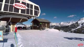 Risoul en piste [upl. by Eindys]