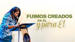 Pastora Diana Harrigan  Fuimos creados en Él y para Él  parte 1 [upl. by Podvin]