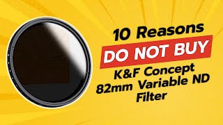 DONT BUY KampF CONCEPT 82MM ND FILTER WITHOUT WATCHING THIS 😱💥 [upl. by Zeuqirdor]