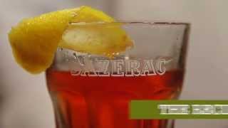 How to make a Sazerac New Orleans original cocktail [upl. by Einwahs832]