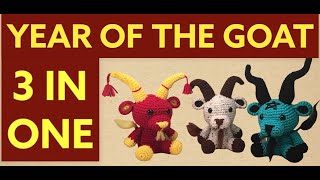 English baphomet year of the goat crochet [upl. by Brenza]