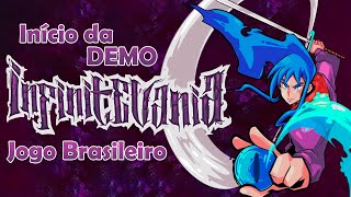 INFINITEVANIA  JOGO BRASILEIRO INCRÍVEL  GAMEPLAY DA DEMO COMPLETA  DUBLADO E LEGENDADO PTBR [upl. by Nevur]