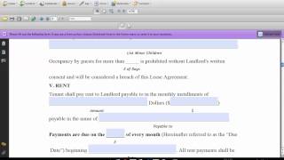 How to Fill in Standard Residential Lease Agreement [upl. by Yral]