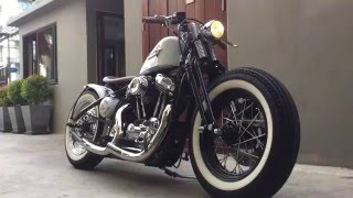 Harley Sportster custom Bobber [upl. by Hultin]