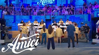 Amici 23  La coreografia dei magliati con Rudy Zerbi e Alessandra Celentano [upl. by Nosecyrb]