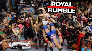 WWE Action Figure Set Up  Royal Rumble 2019 [upl. by Blas]