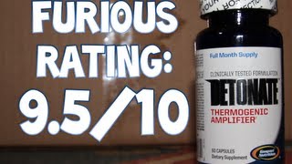 Gaspari Nutrition Detonate Thermogenic Amplifier Supplement Review  9510 [upl. by Adlesirk720]