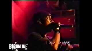 Big L  Put It On Exclusive Third Verse Live at The Subterranea in London [upl. by Malvin802]