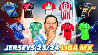 Reaccionando a los JERSEYS 202324 de la LIGA MX [upl. by Enineg7]